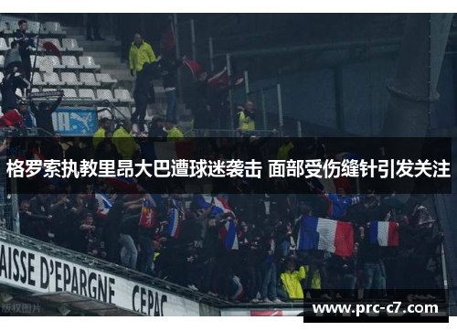 格罗索执教里昂大巴遭球迷袭击 面部受伤缝针引发关注